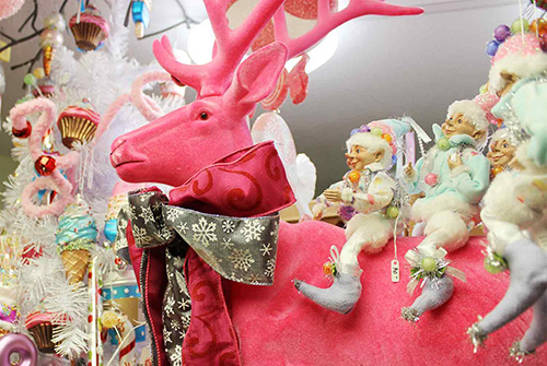 Blooms Unfold Baraboo Reindeer Decor Decoration Christmas