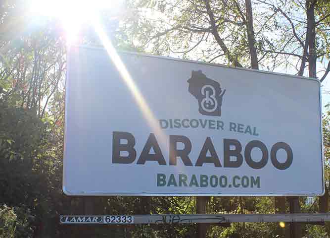 Discover Real Baraboo Brand Billboard