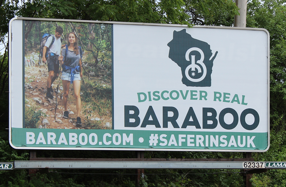 Discover Real Baraboo Billboard