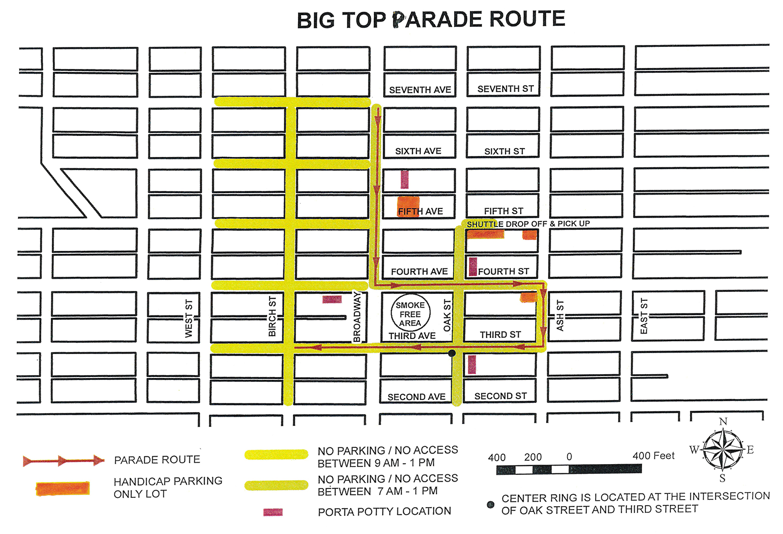 Big Top Parade: Know Before You Go
