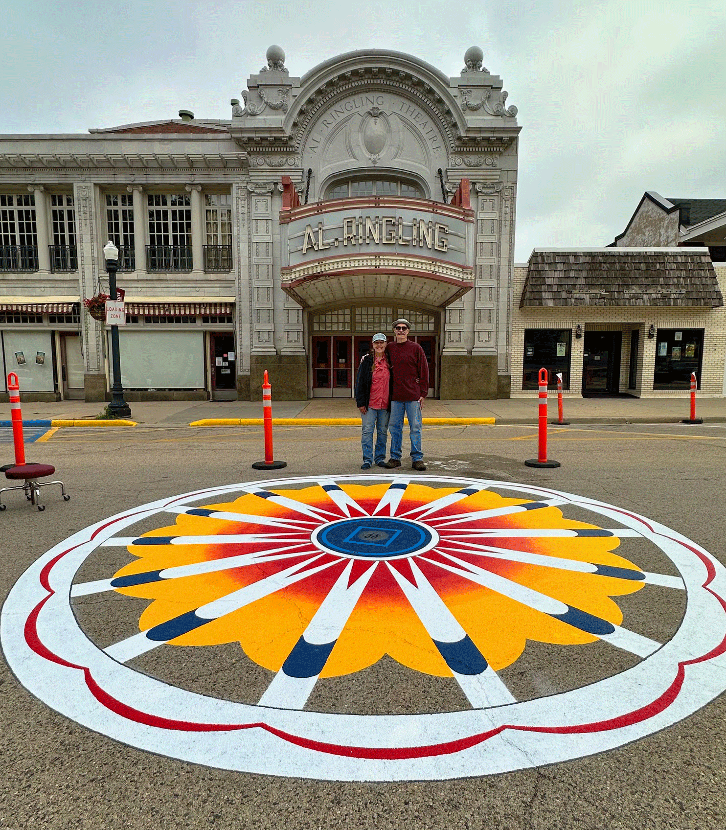 Sponsors Bring Circus Wagon Wheel To Baraboo